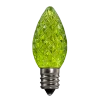 Dimmable C7 Clear Blub Lime Green Box of 25