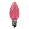 Dimmable C7 Clear Blub Light Pink Box of 25