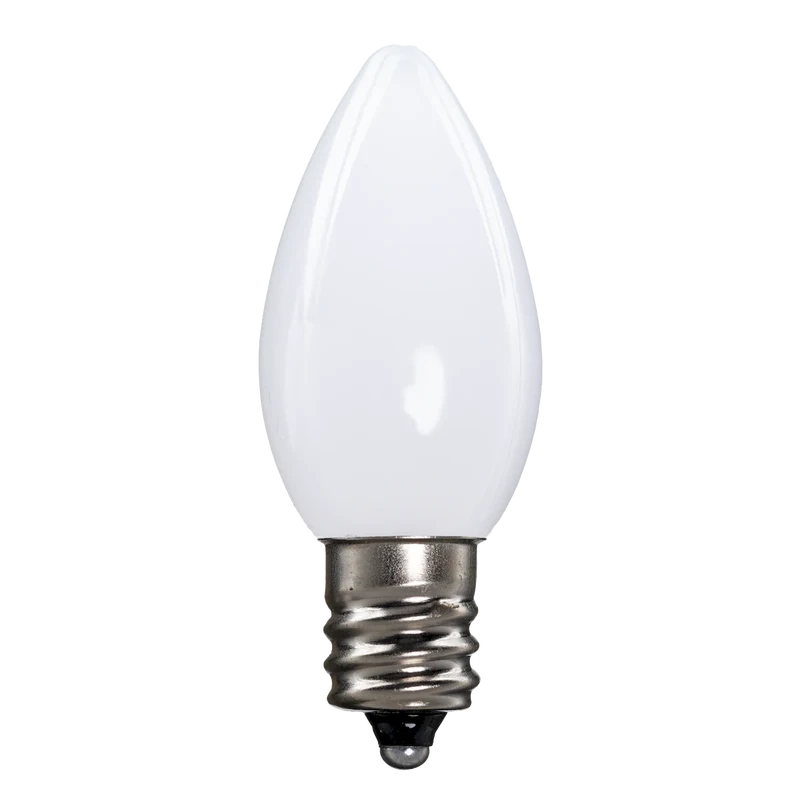 Dimmable C7 Opaque Bulb 6500K Box of 25