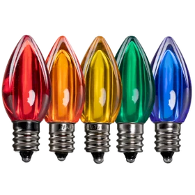 Premium C7 Smooth Transparent Lamps