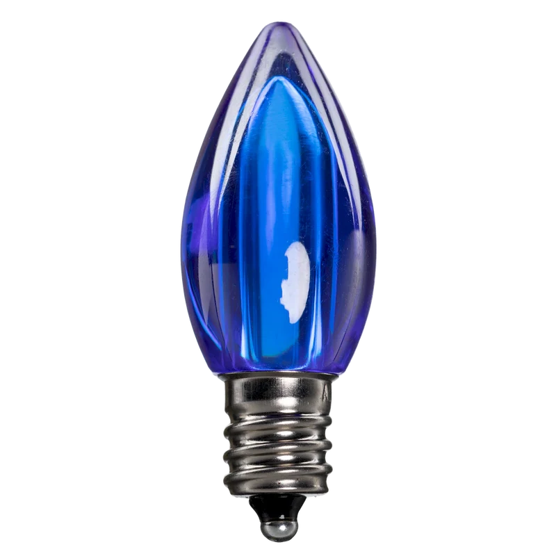 Dimmable C7 Clear Blub Blue Box of 25