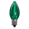 Dimmable C7 Clear Blub Green Box of 25