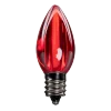 Dimmable C7 Clear Blub Red Box of 25