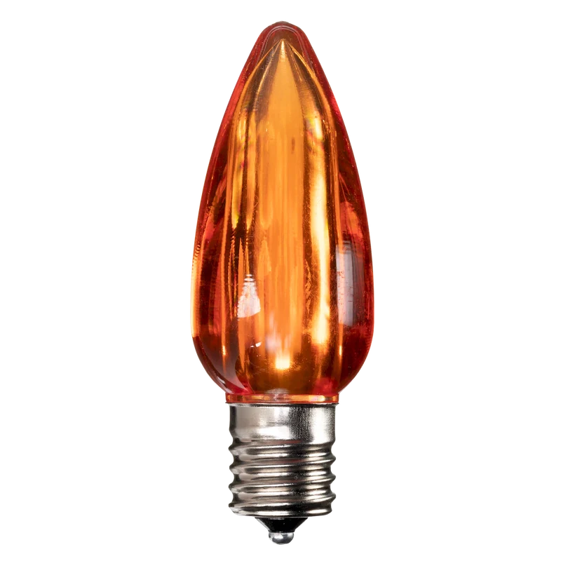 Dimmable C9 Clear Blub Orange Box of 25