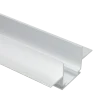 Premium Extrusion Mini Flange Slot 1/2in Rough-in Housing 2M