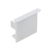 Premium Extrusion Mini Flange Slot End Cap