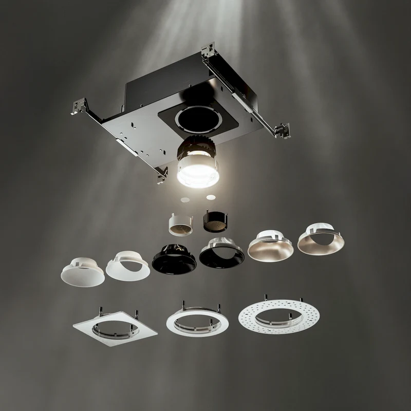 ChromaDMX 4inch RGBTW DMX Downlights