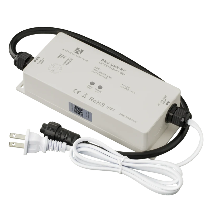 RF+WIFI Receiver for DMX Decoder: RF+WIFI to DMX512 Output