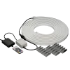 NeonFlex Lateral Bend 12V AC RGBW 6m Kit