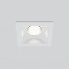 Rhyme Downlight 3in Deep Baffle Square, White Finish