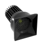 Rhyme Downlight 3in Deep Baffle Square, Black Finish