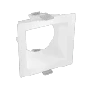 Rhyme Downlight 3in Deep Baffle Square, White Finish