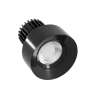 Rhyme Downlight 3in Gimbal Round, Black Finish