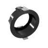 Rhyme Downlight 3in Gimbal Round, Black Finish