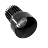 Rhyme Downlight 3in Beam Angle Adjustable Round, Black Finish