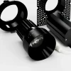 Rhyme Downlight 3in Beam Angle Adjustable Round, Black Finish
