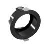 Rhyme Downlight 3in Beam Angle Adjustable Round, Black Finish