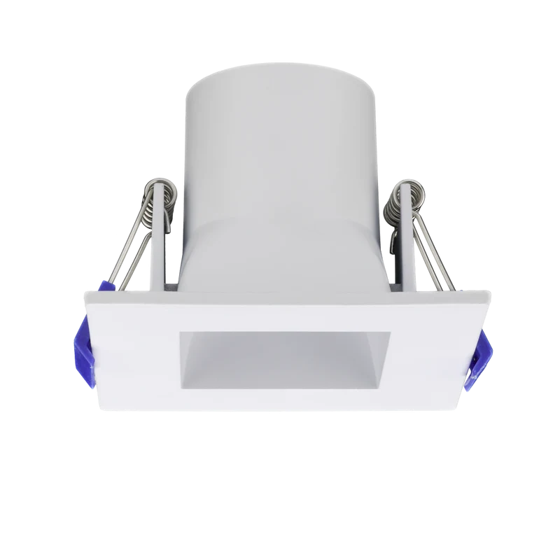 Spektrum+ RGB+TW Regressed 2in Square Downlight, White Finish