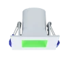 Spektrum+ RGB+TW Regressed 2in Square Downlight, White Finish