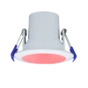 Spektrum+ RGB+TW Regressed 2in Round Downlight, White Finish