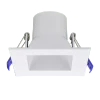 Spektrum+ RGB+TW Regressed 4in Square Downlight, White Finish