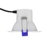 Spektrum+ RGB+TW Regressed 4in Round Downlight, White Finish