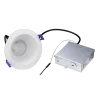 Spektrum+ RGB+TW Regressed 4in Round Downlight, White Finish