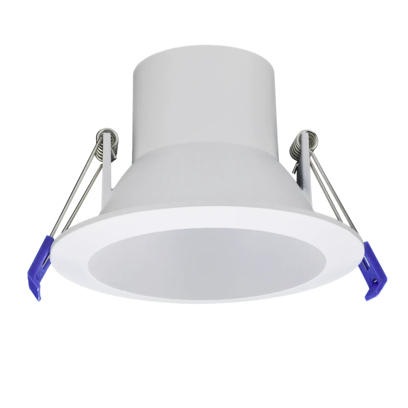 Spektrum+ RGB+TW Regressed 4in Round Downlight, White Finish