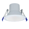Spektrum+ RGB+TW Regressed 4in Round Downlight, White Finish