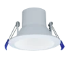 Spektrum+ RGB+TW Regressed 4in Round Downlight, White Finish