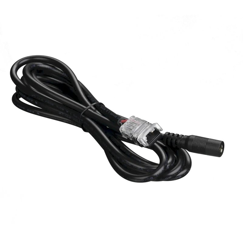 Tape Light Accessory 6ft HD Power Feed w/DC Barrell Single Color