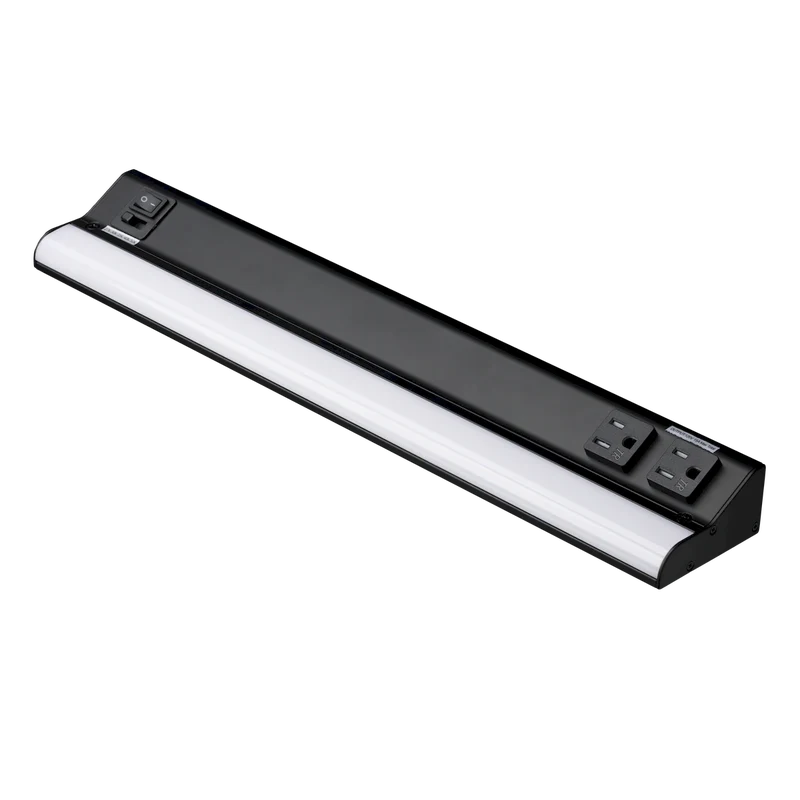 LED Courant Undercabinet 18inch 5CCT Black Finish